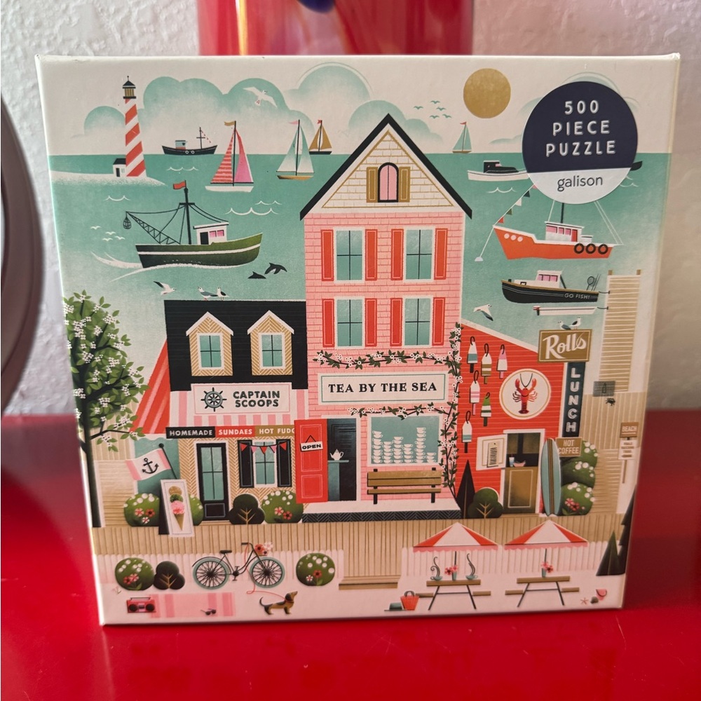 Galison 500 Pc Jigsaw puzzle BESIDE THE SEA